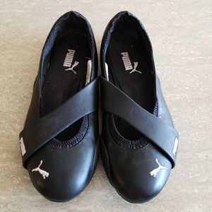 Shoes Puma black ballet flat sneakers 7.5 NWOT